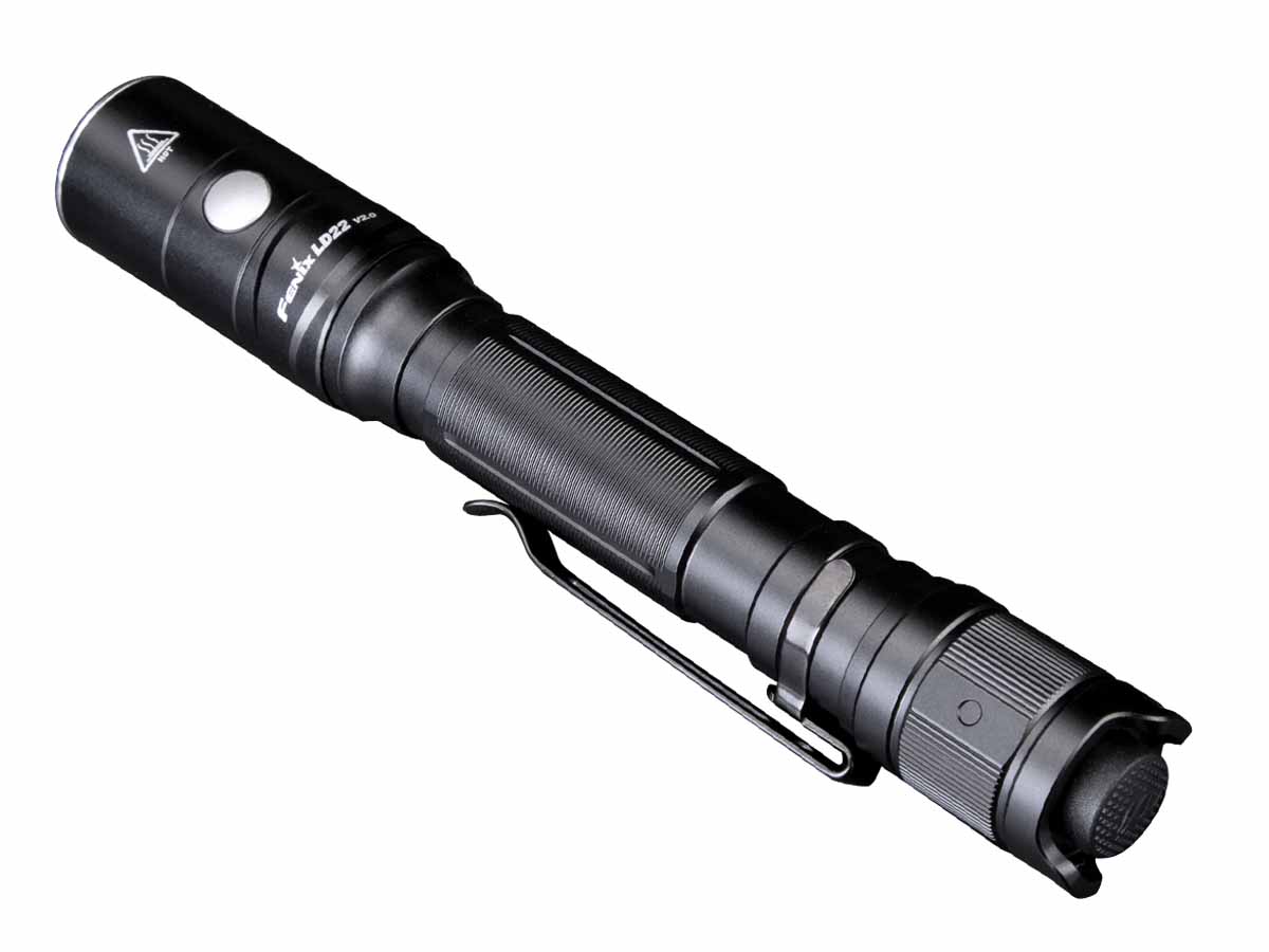 fenix ld22 v2 flashlight tail