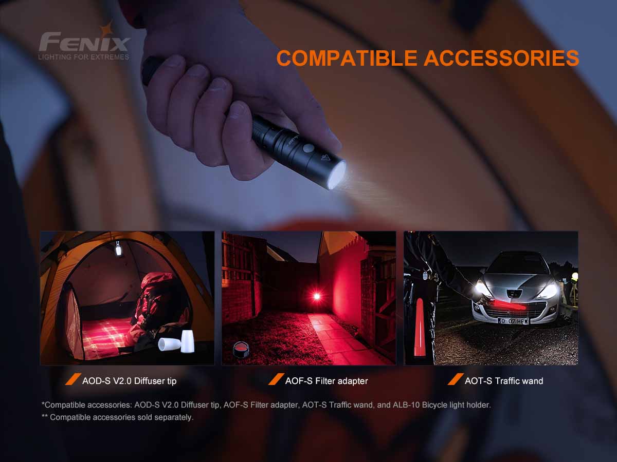 fenix ld22 v2 flashlight accessories