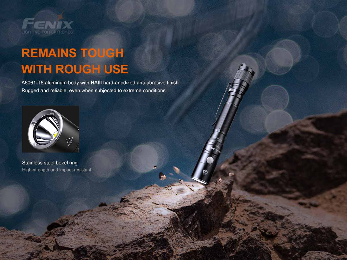 fenix ld22 v2 flashlight impact resistant