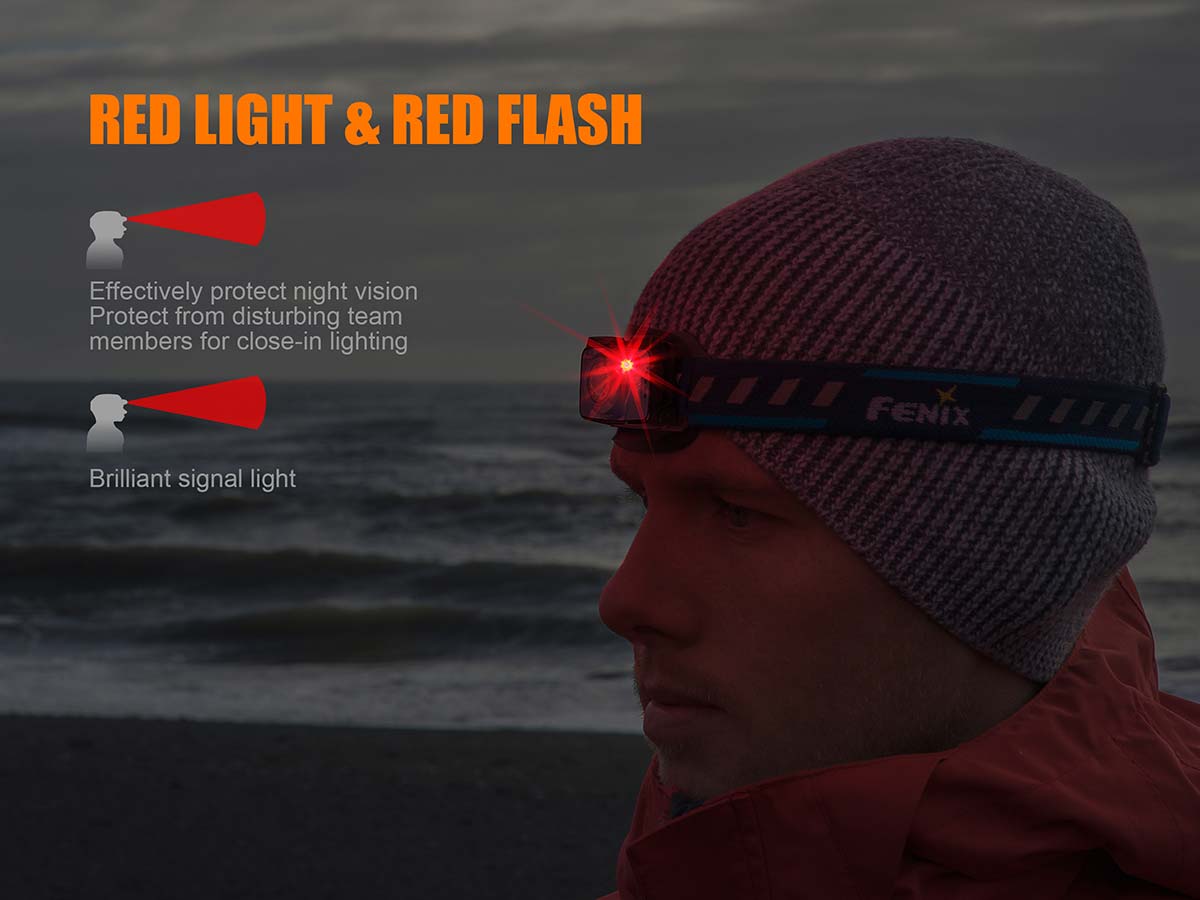 fenix hl12r headlamp red light