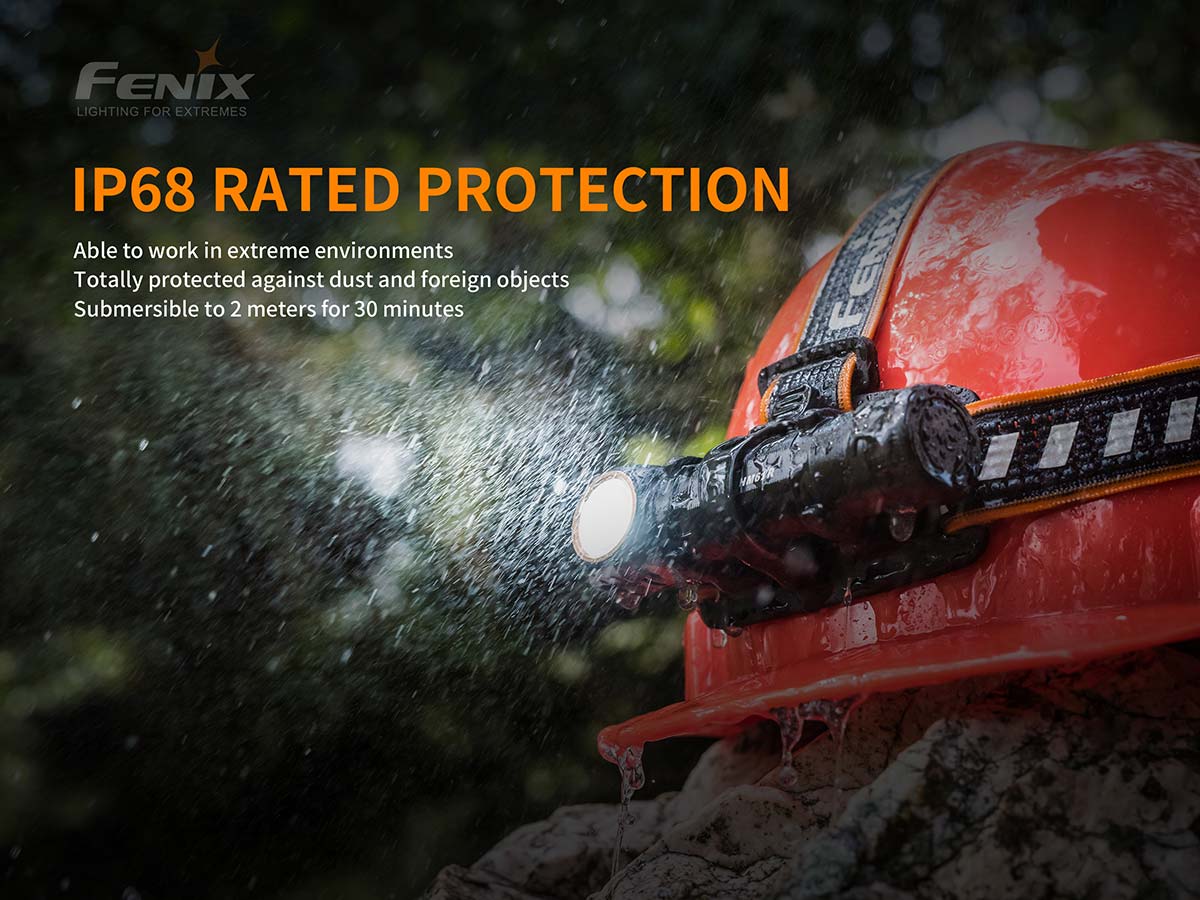 Fenix HM61R Headlamp waterproof dustproof