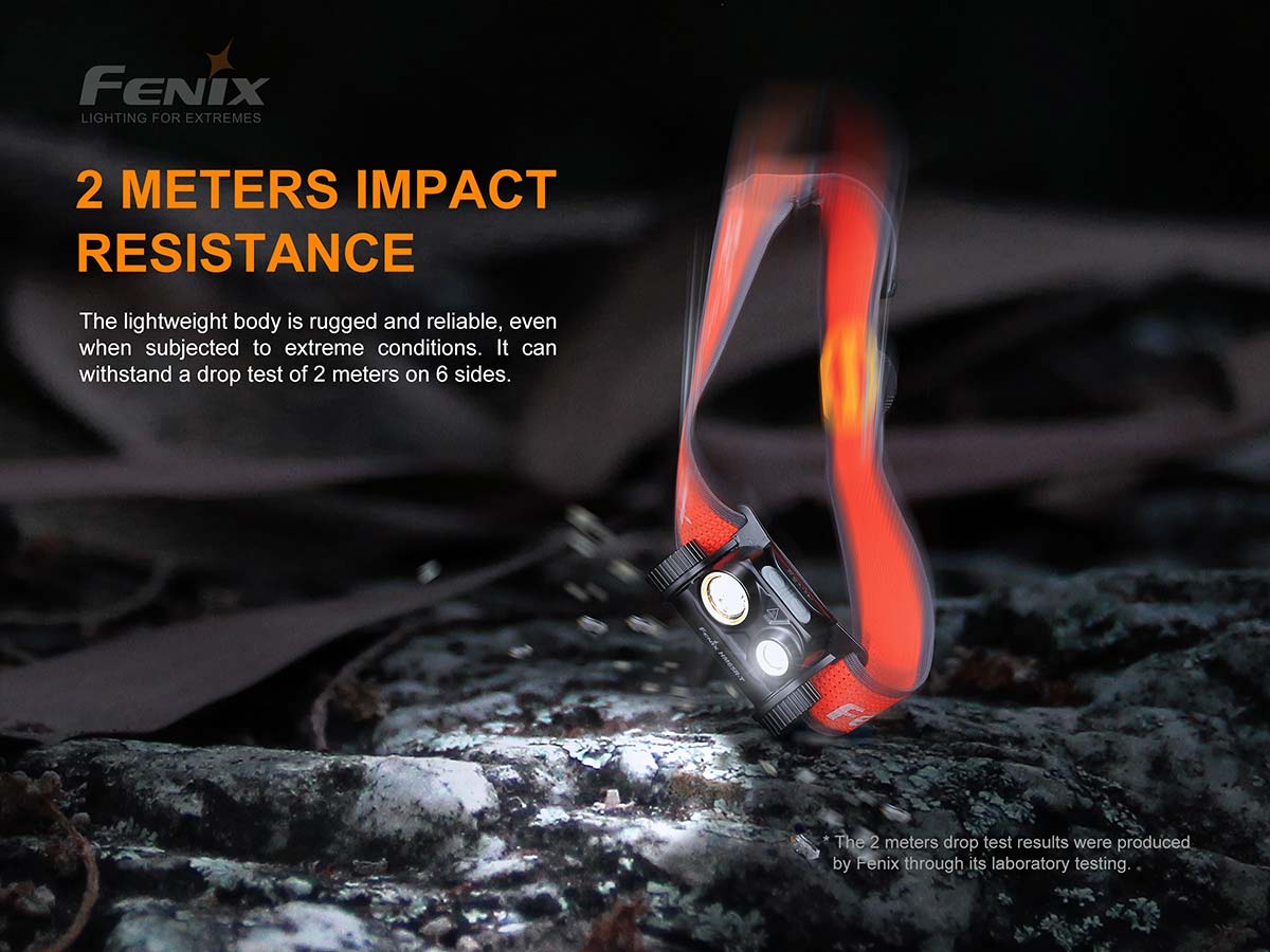 Fenix HM65R-T Headlamp impact