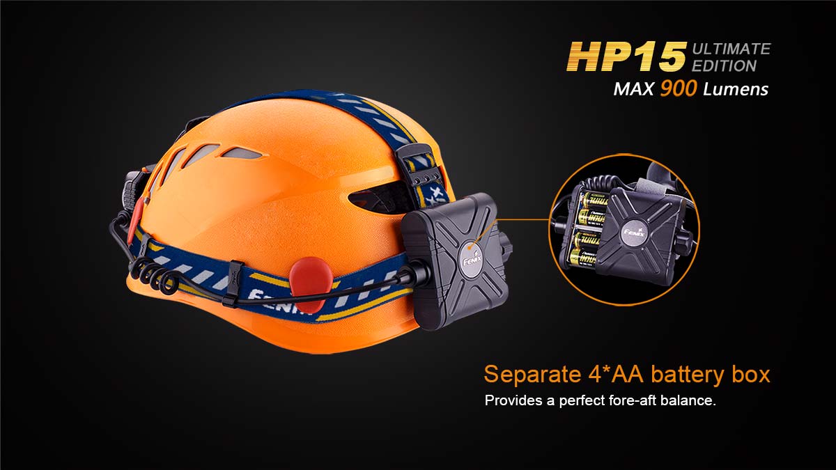 fenix hp15ue headlamp battery pack