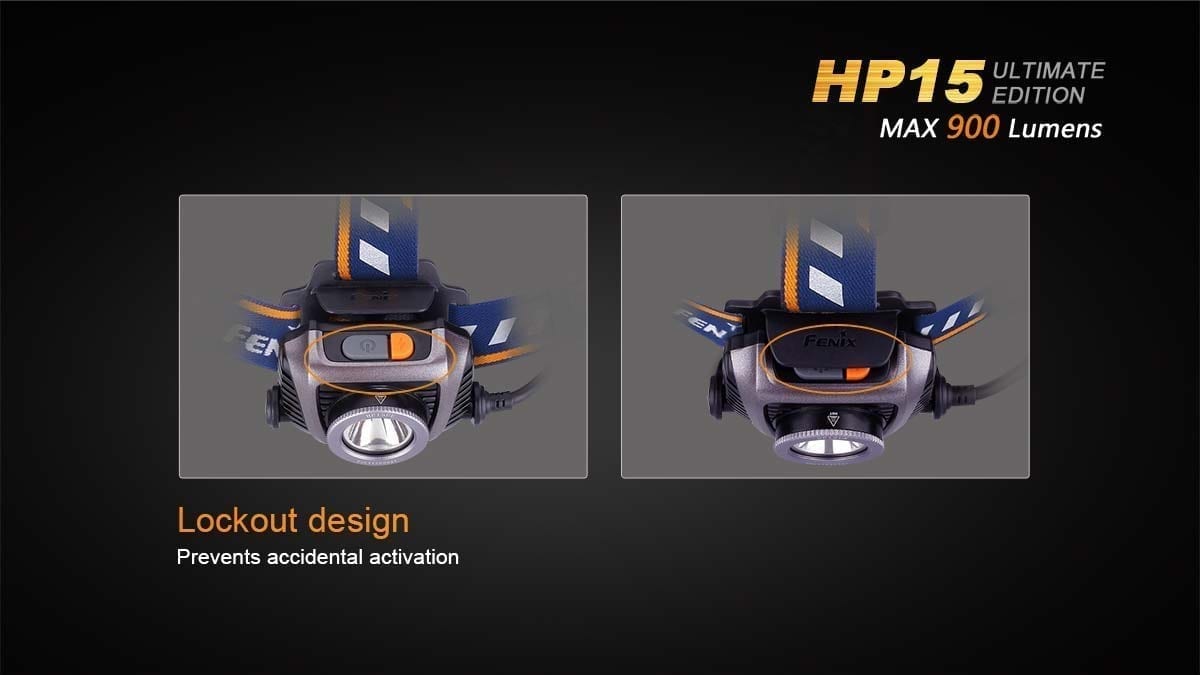 fenix hp15ue headlamp lockout