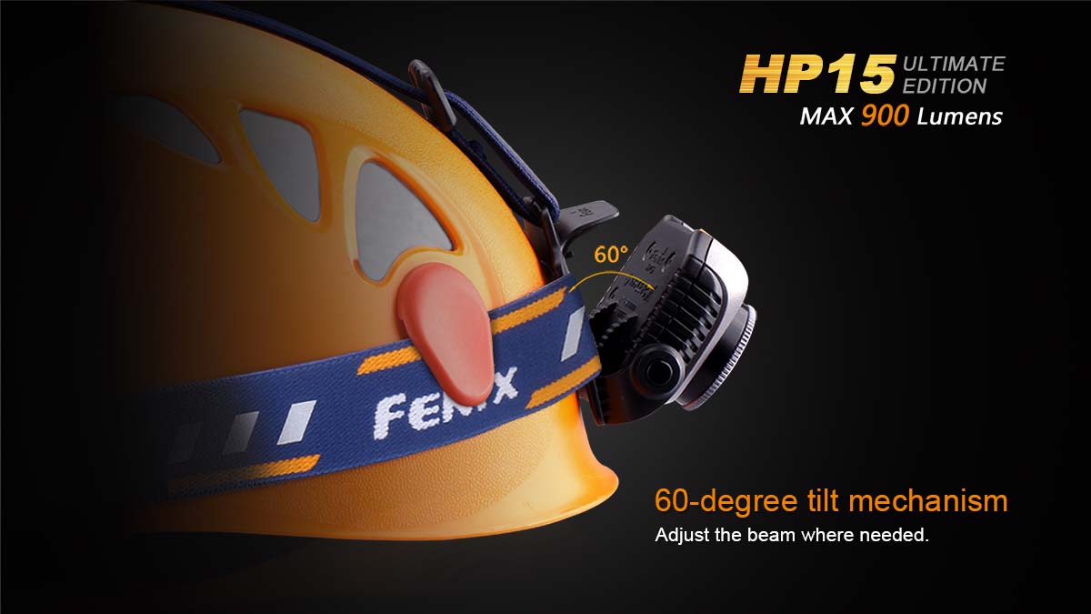 fenix hp15ue headlamp tilt