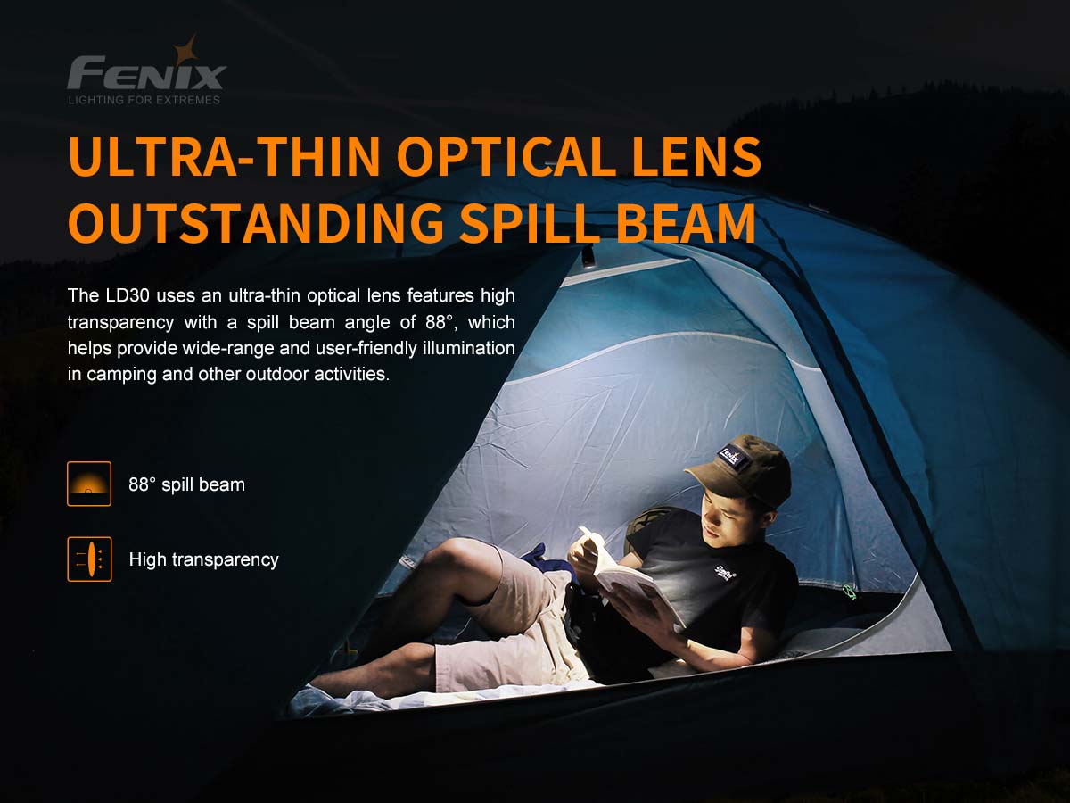 fenix ld30 tent flashlight