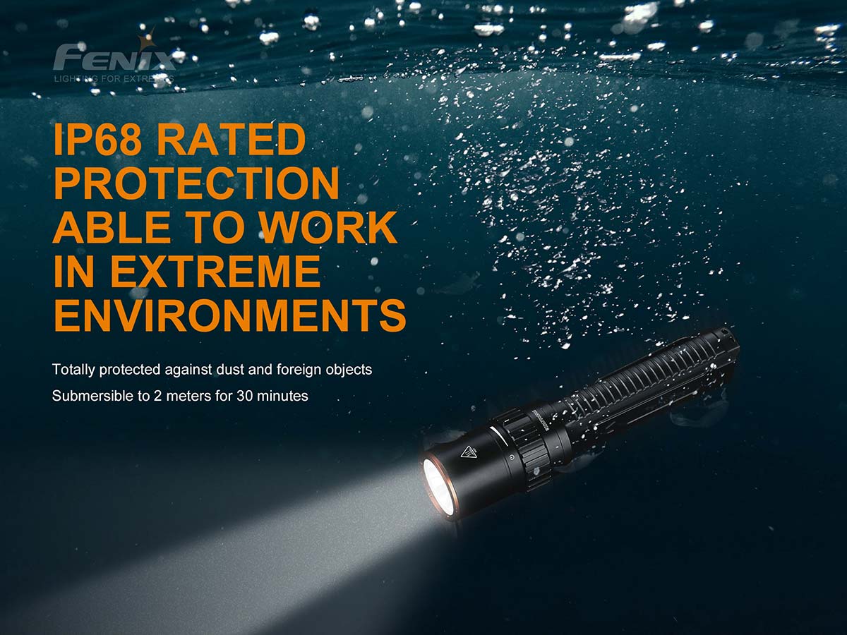 LD42 AA Flashlight ip68 rated