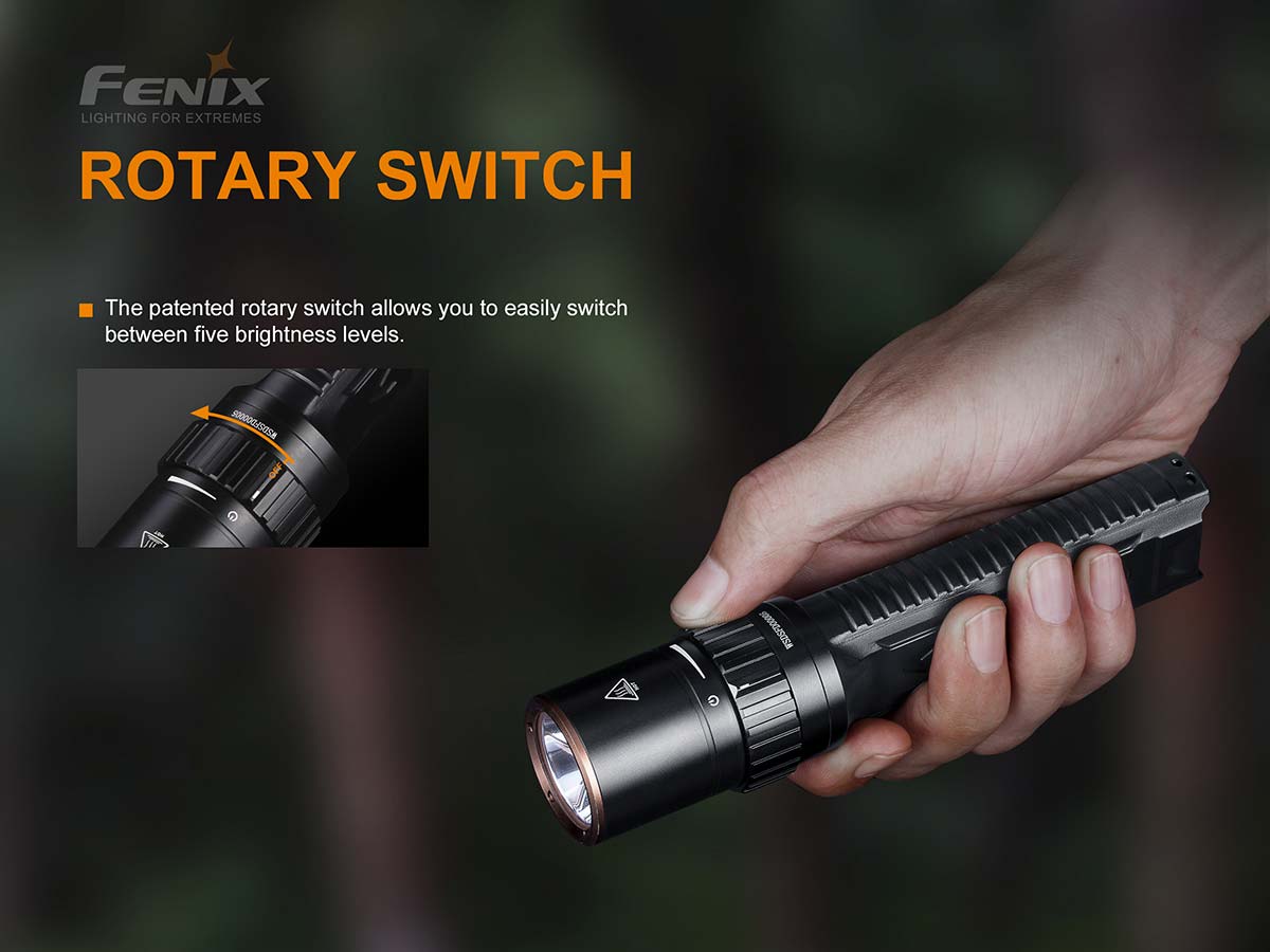 LD42 AA Flashlight rotary switch
