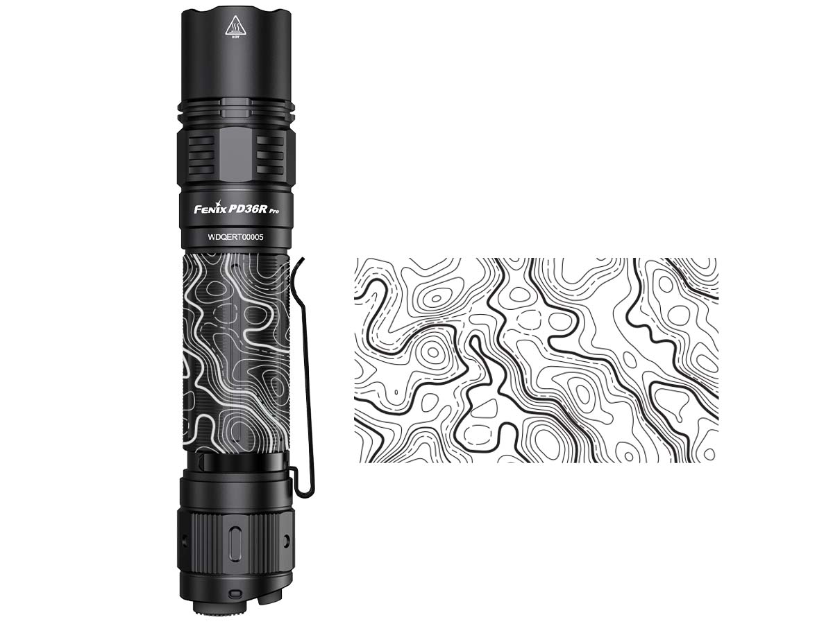 Fenix PD36R PRO Flashlight with Special Edition Engraved Design