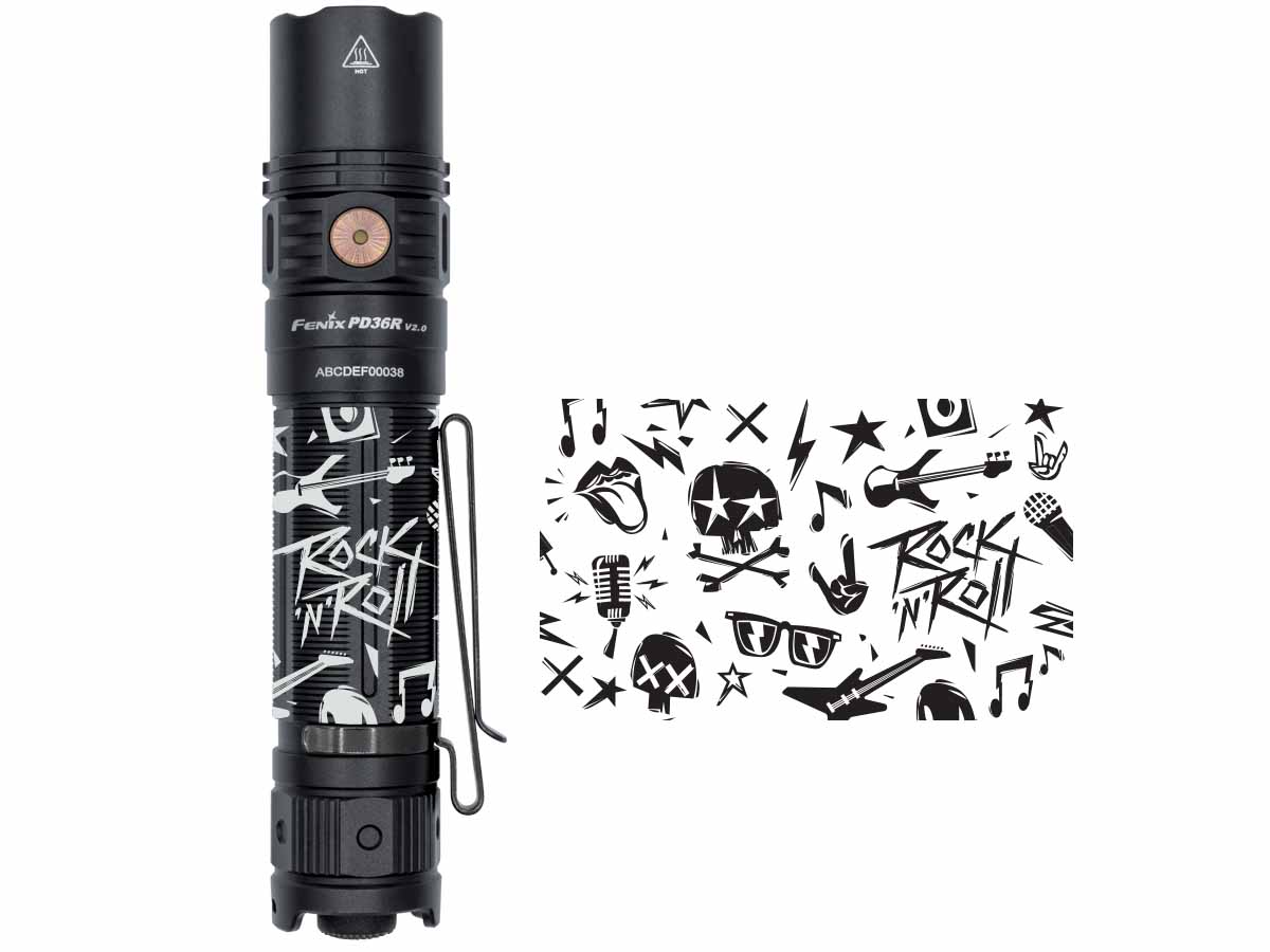 Fenix PD36R V2.0 Flashlight with Special Edition Engraved Design