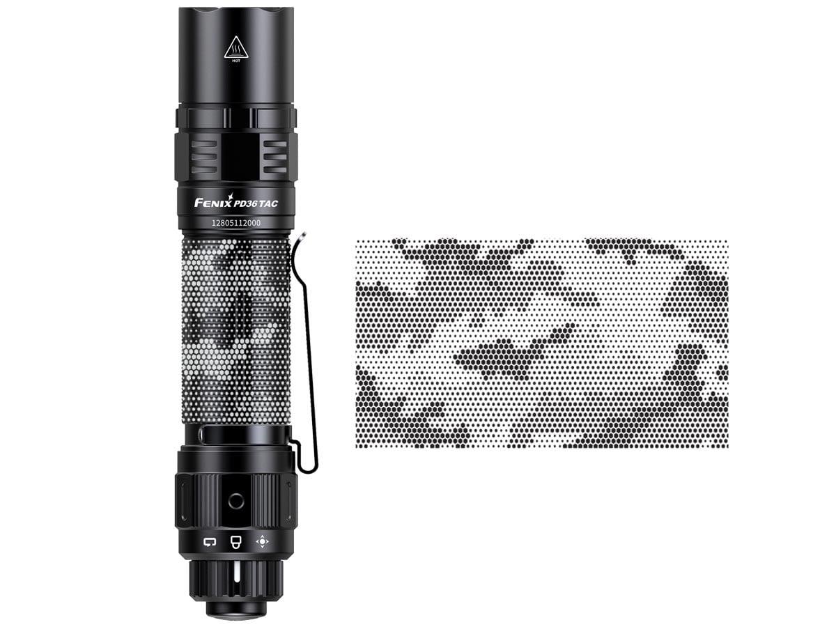 Fenix PD36 TAC Flashlight with Special Edition Engraved Design