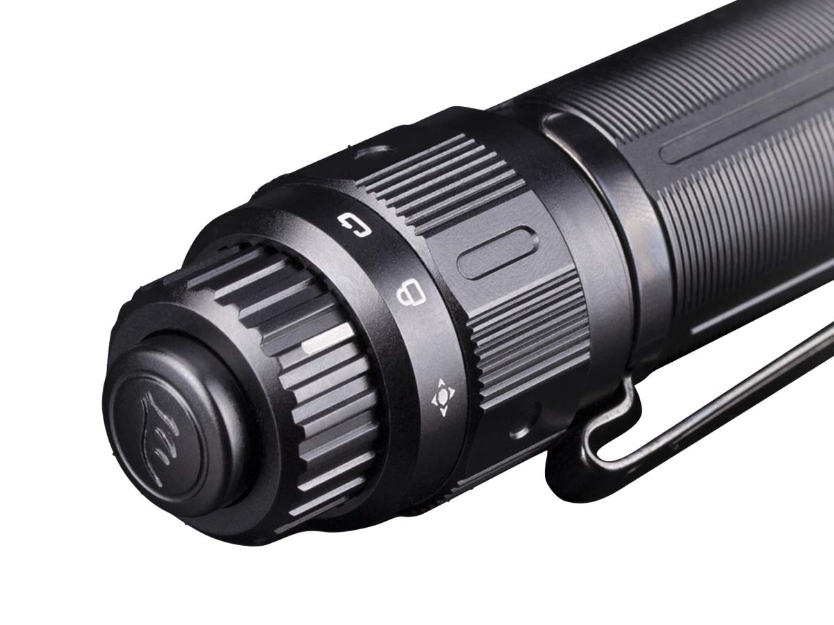 fenix pd36 tac tactical flashlight tail switch