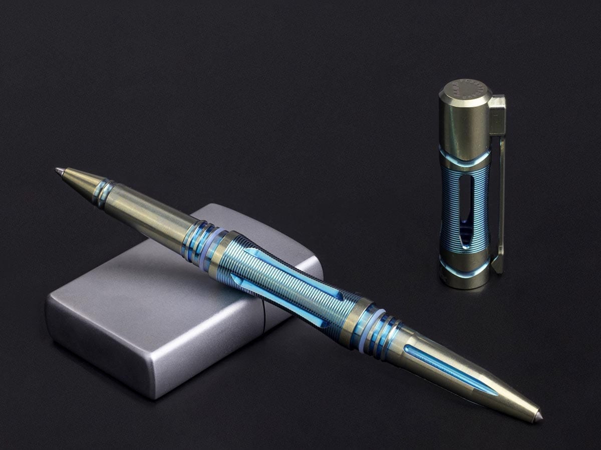 fenix halberd t5ti titanium tactical pen size