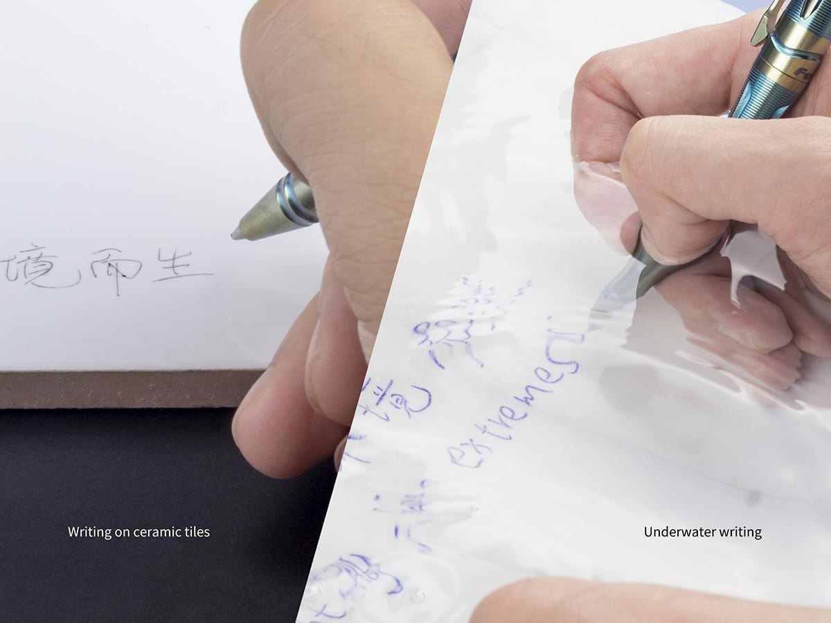 fenix halberd t5ti titanium tactical pen writing