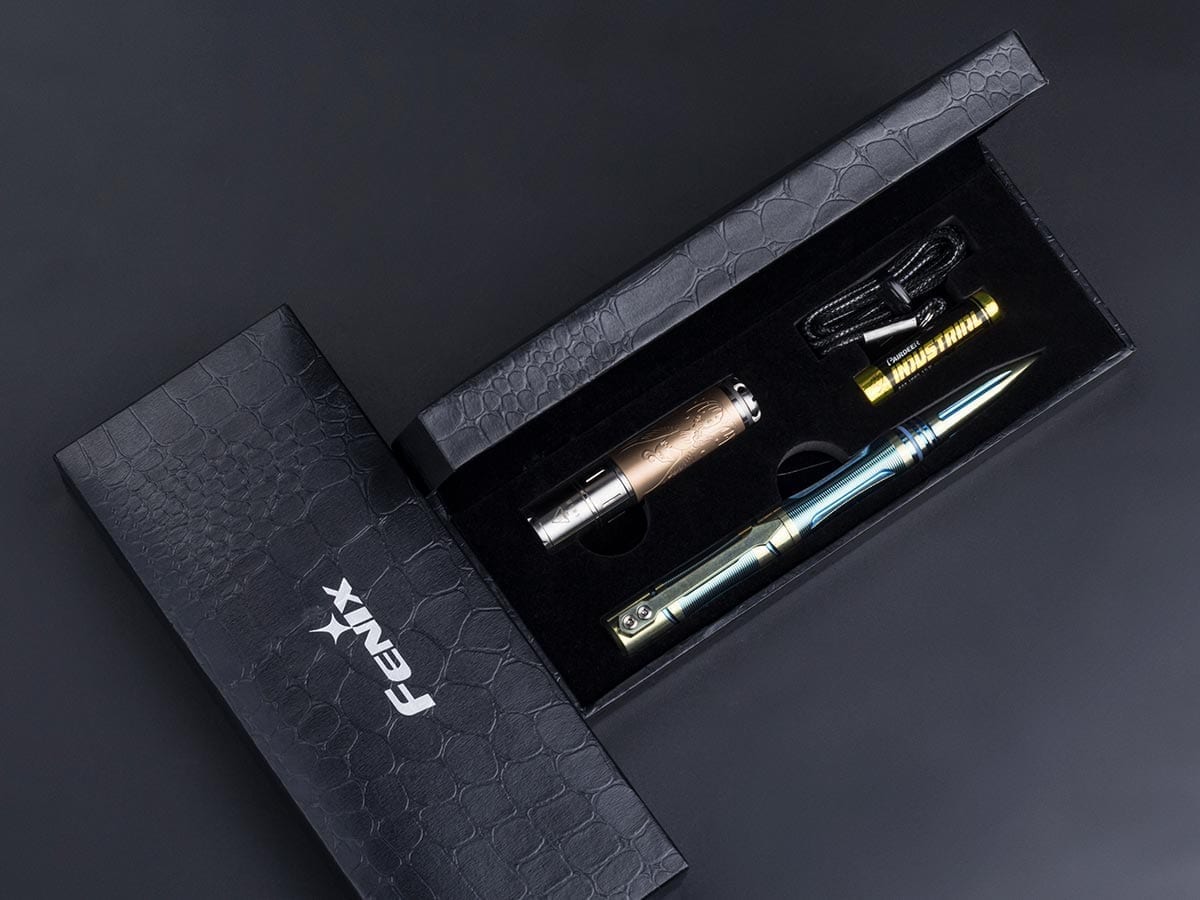 Fenix T5TI Tactical Pen F15 flashlight box set