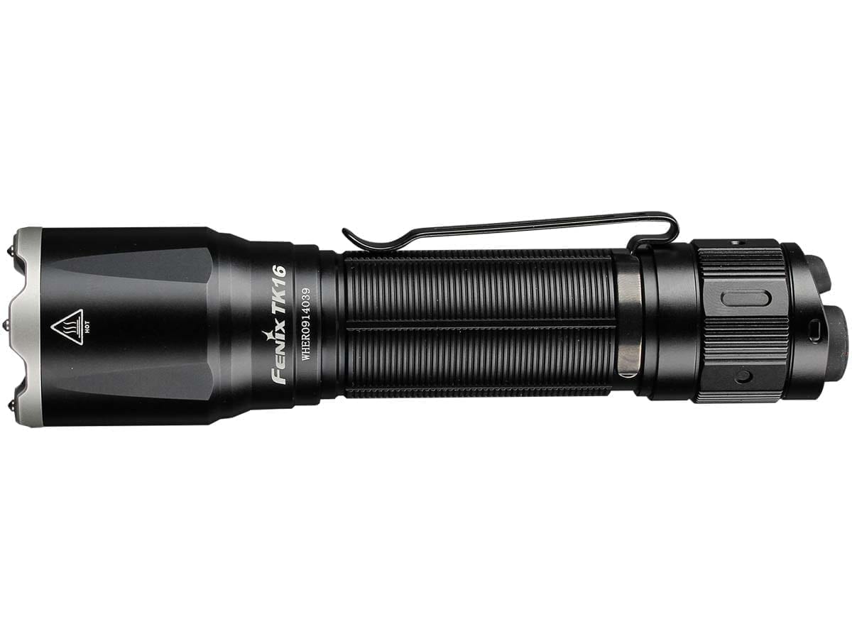 fenix tk16 tactical flashlight side
