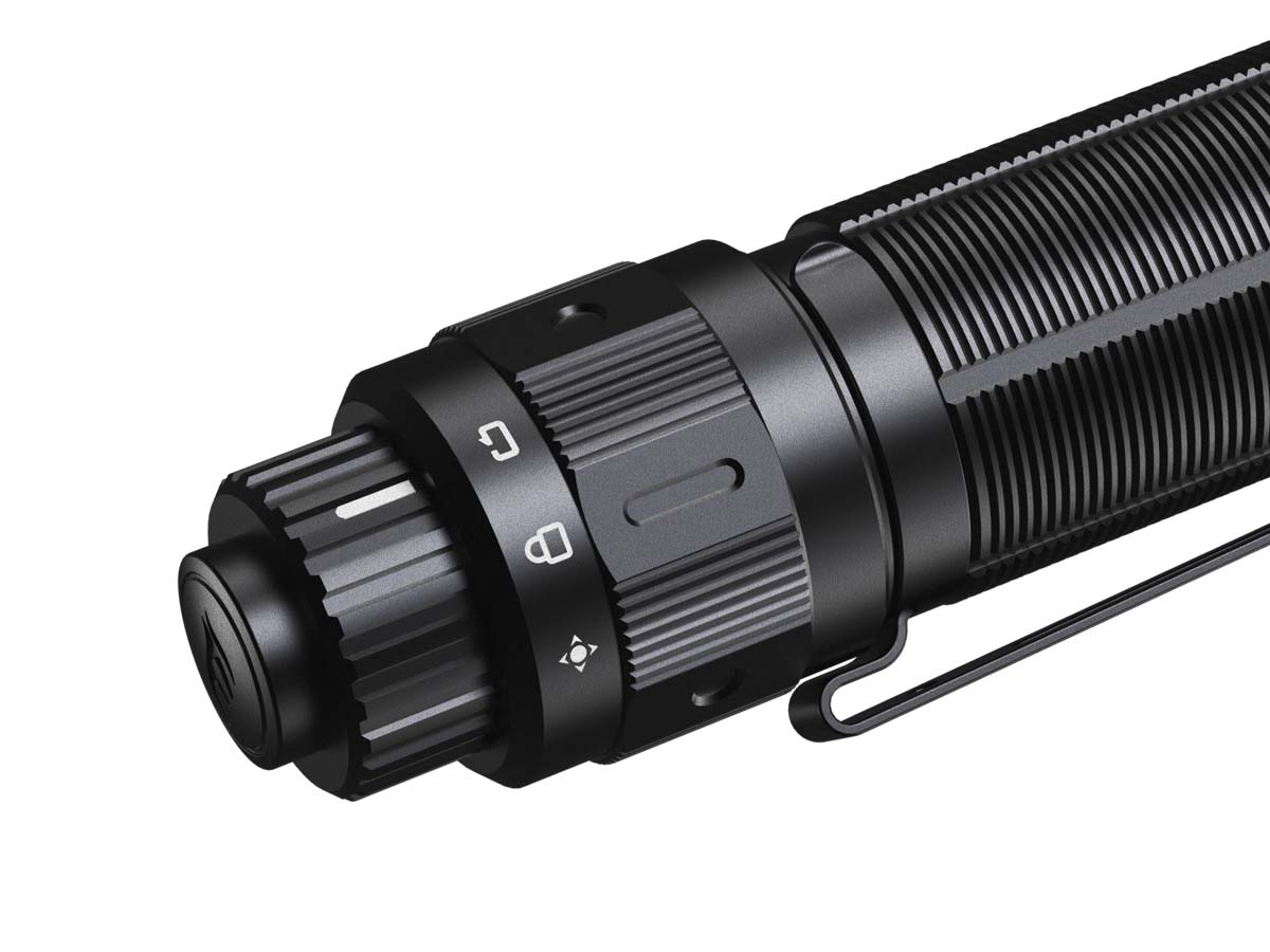 fenix tk22 tac tactical flashlight tail switch