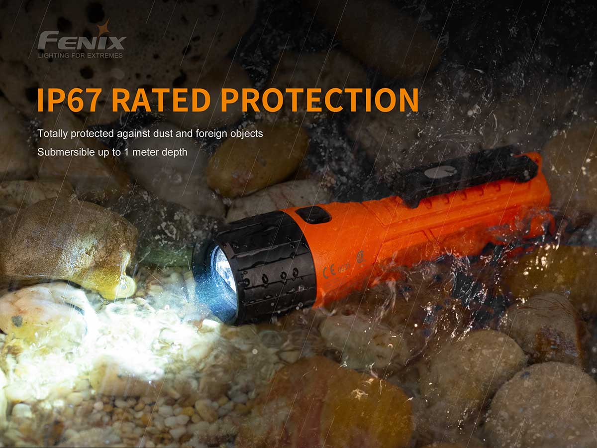 WF11E intrinsically safe flashlight ip67 waterproof