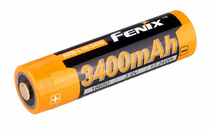 Fenix 18650 Rechargeable Batteries