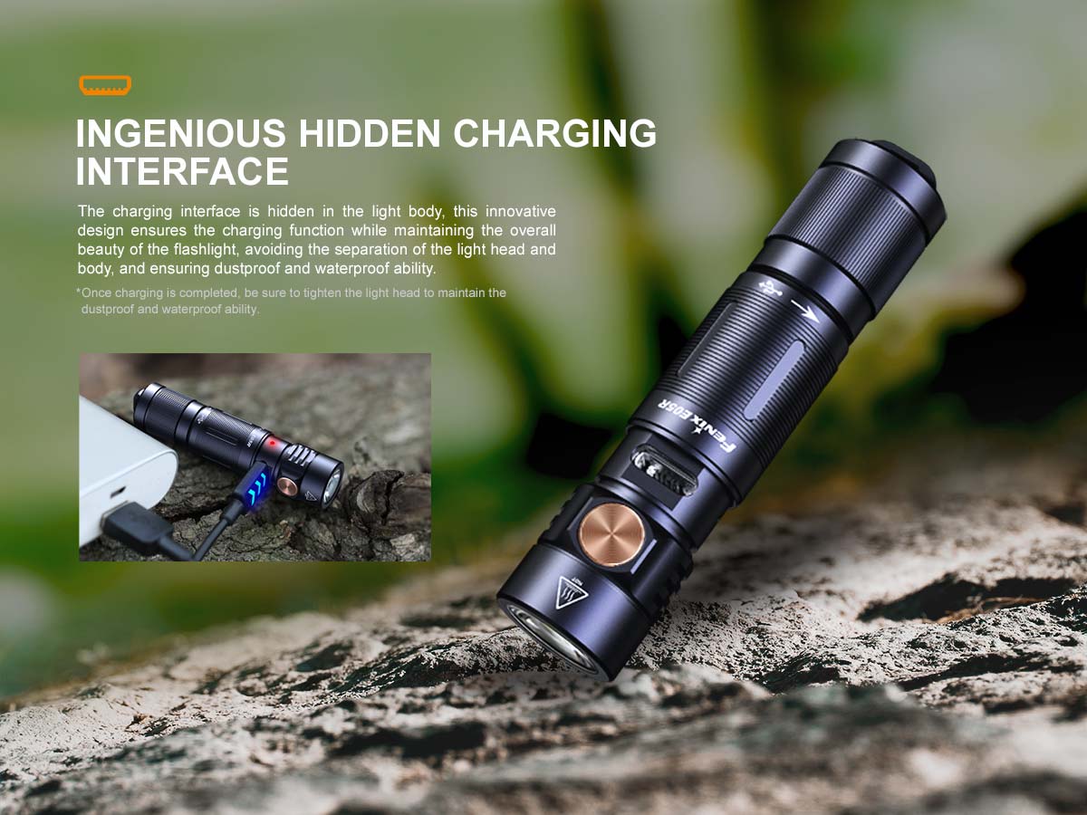 Fenix E05R Keychain Flashlight