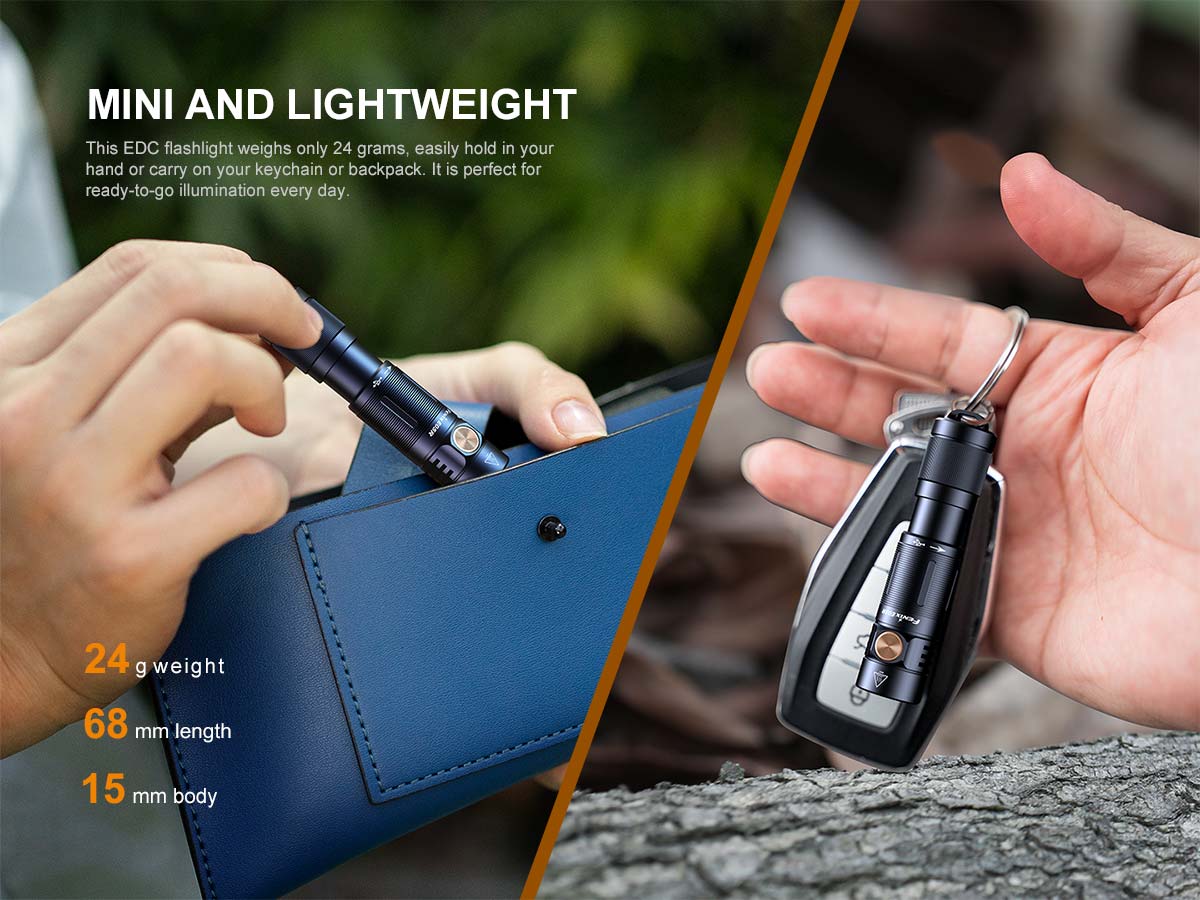 Fenix E05R Keychain Flashlight