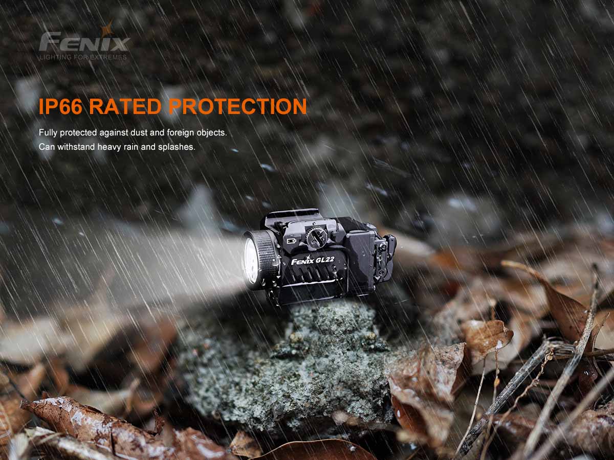 fenix gl22 weapon light ip66