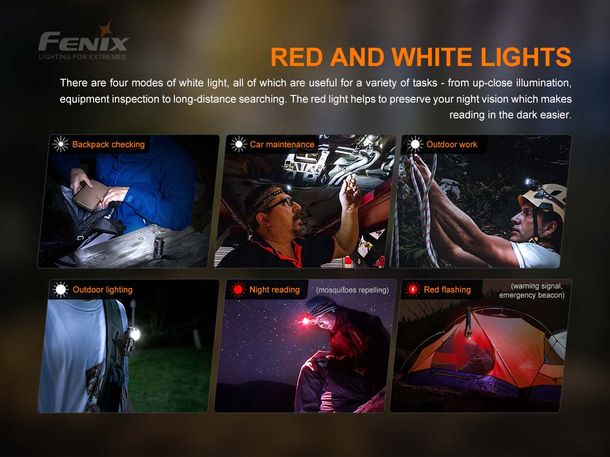 Fenix V2.0 Rechargeable Headlamp - 700 Lumens Fenix Lighting - Fenix Lighting
