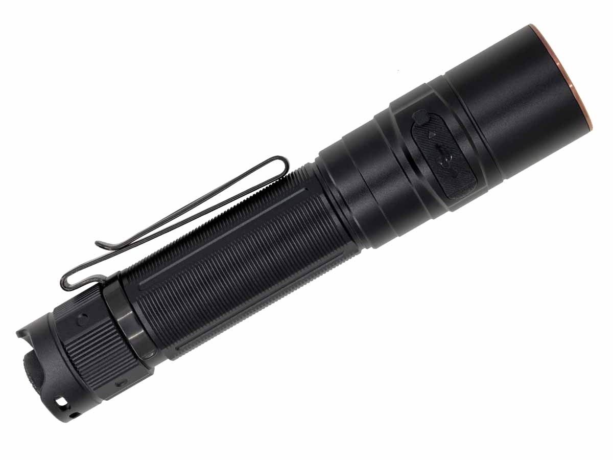 back side fenix lr30r rechargeable flashlight