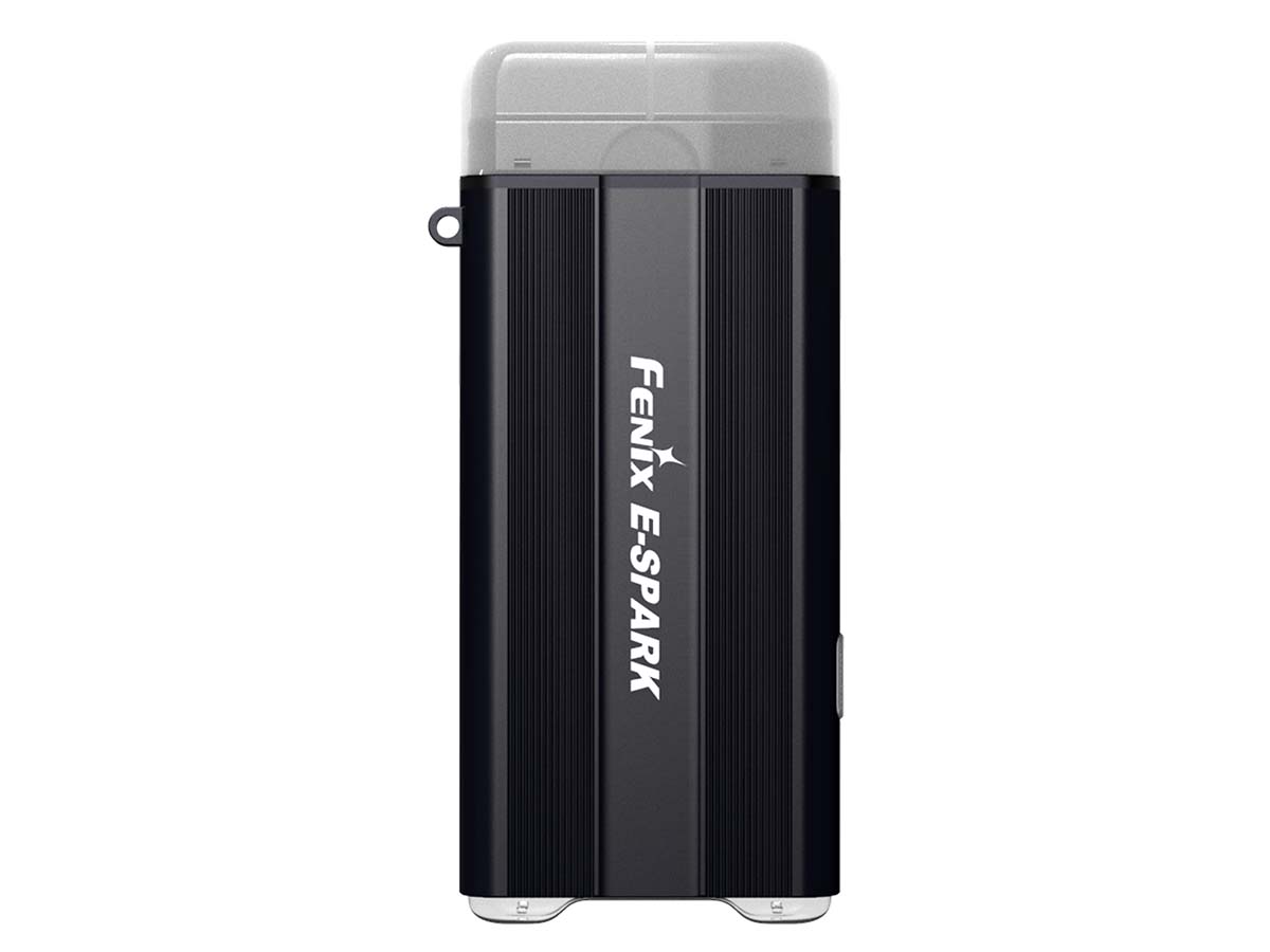 fenix E-SPARK keychain flashlight power bank side view