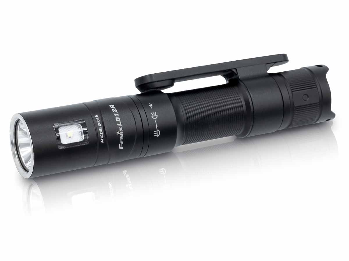 fenix ld12r rechargeable edc flashlight