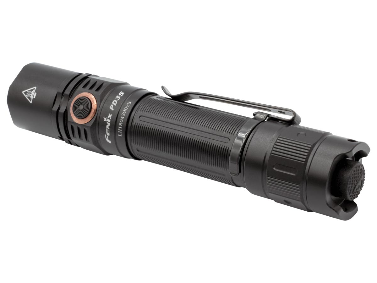 fenix pd35 v3 flashlight tail