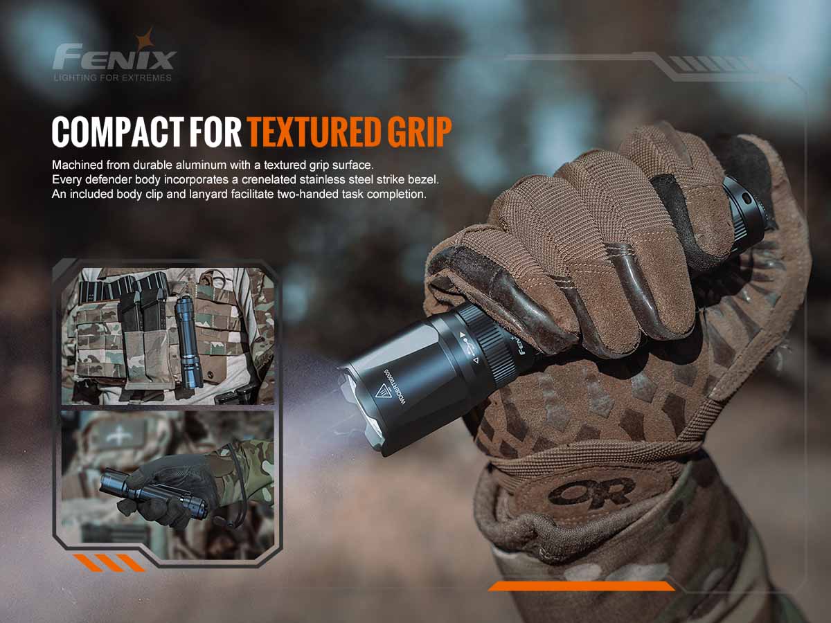 fenix tk20rv2 rechargeable tac flashlight handheld