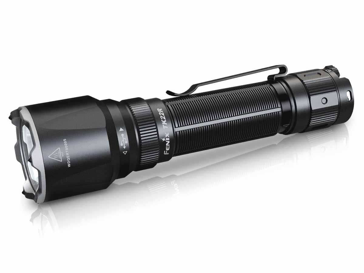 fenix tk22r tactical flashlight