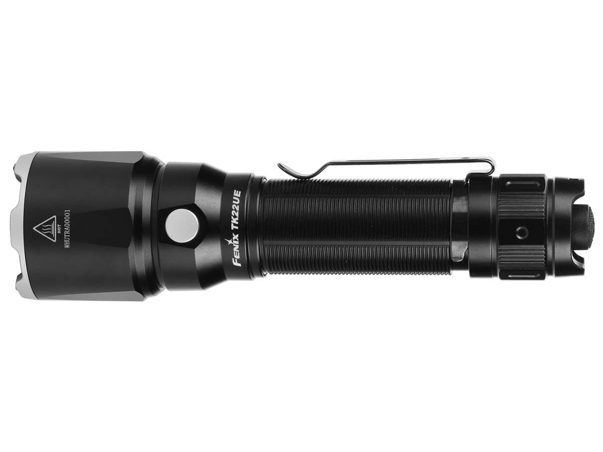 fenix tk22ue tactical flashlight side