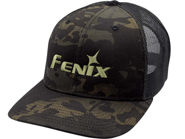 fenix trucker hat camo black