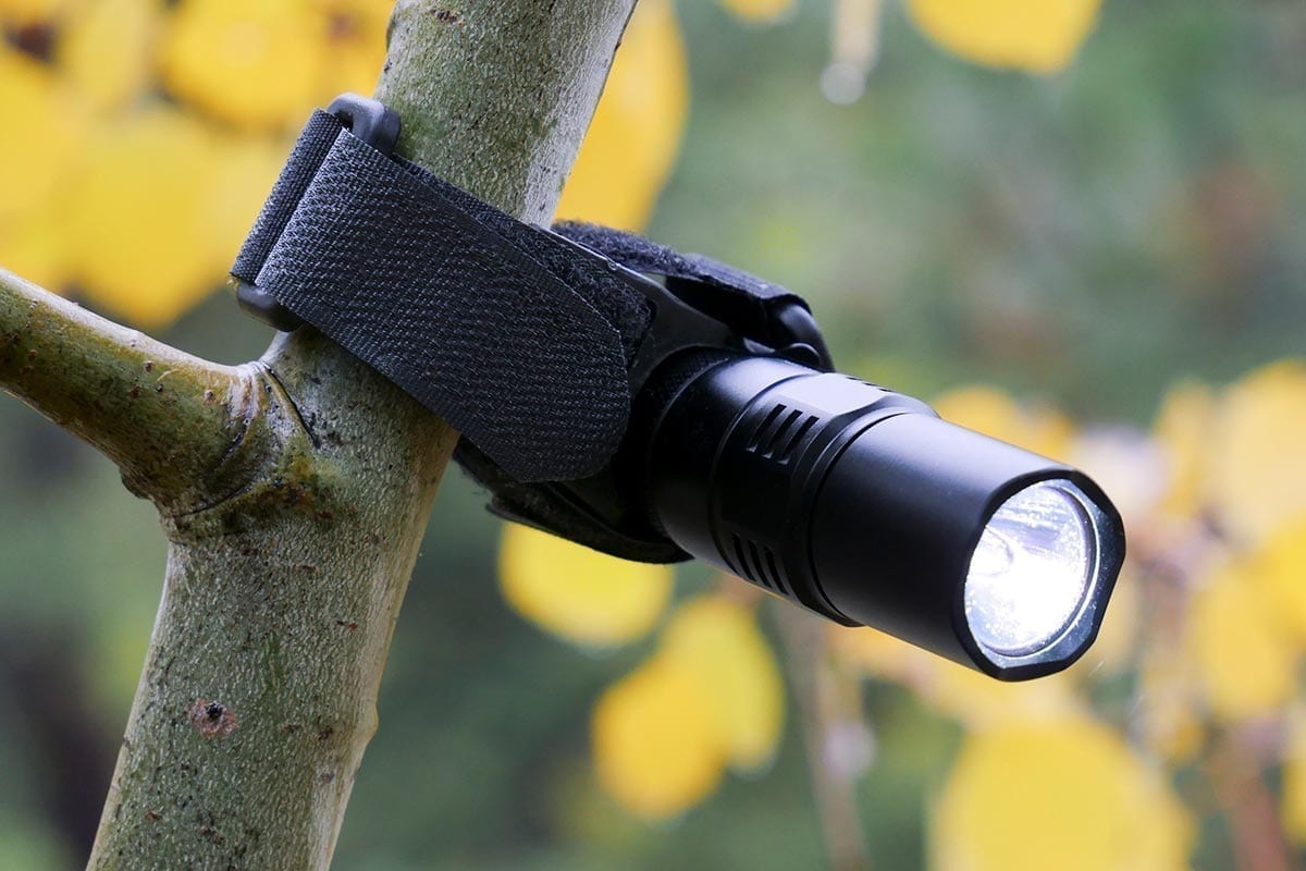 flashlight universal mount tree