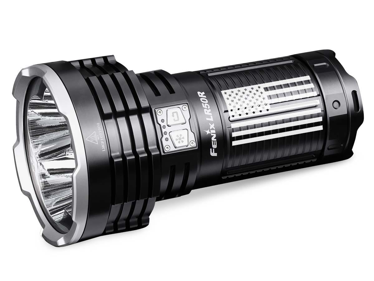 fenix lr50r engraved flashlight