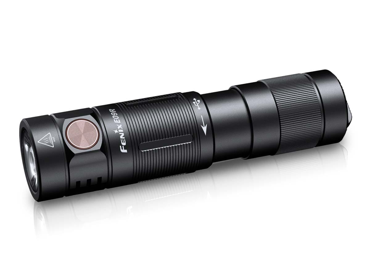 fenix e09r rechargeable edc flashlight